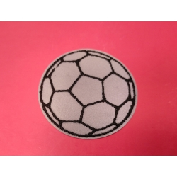 Aplikacja okrągła Piłka do wklejania (szary)